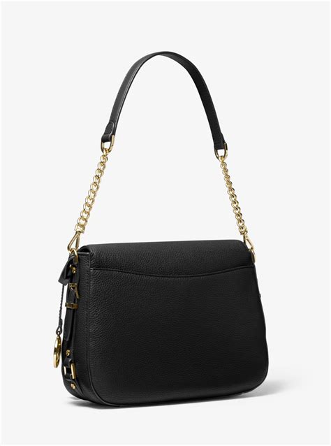 Bedford Legacy Medium Pebbled Leather Shoulder Bag 